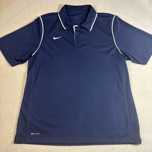 Nike Men’s Navy Dri Fit Polo Shirt